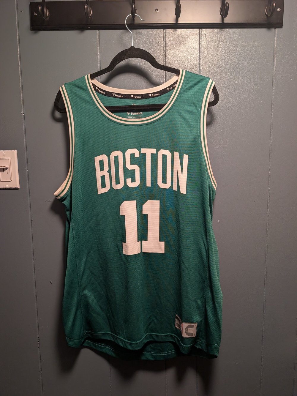 Kyrie Irving Fanatics Green Boston #11 Basketball Jersey